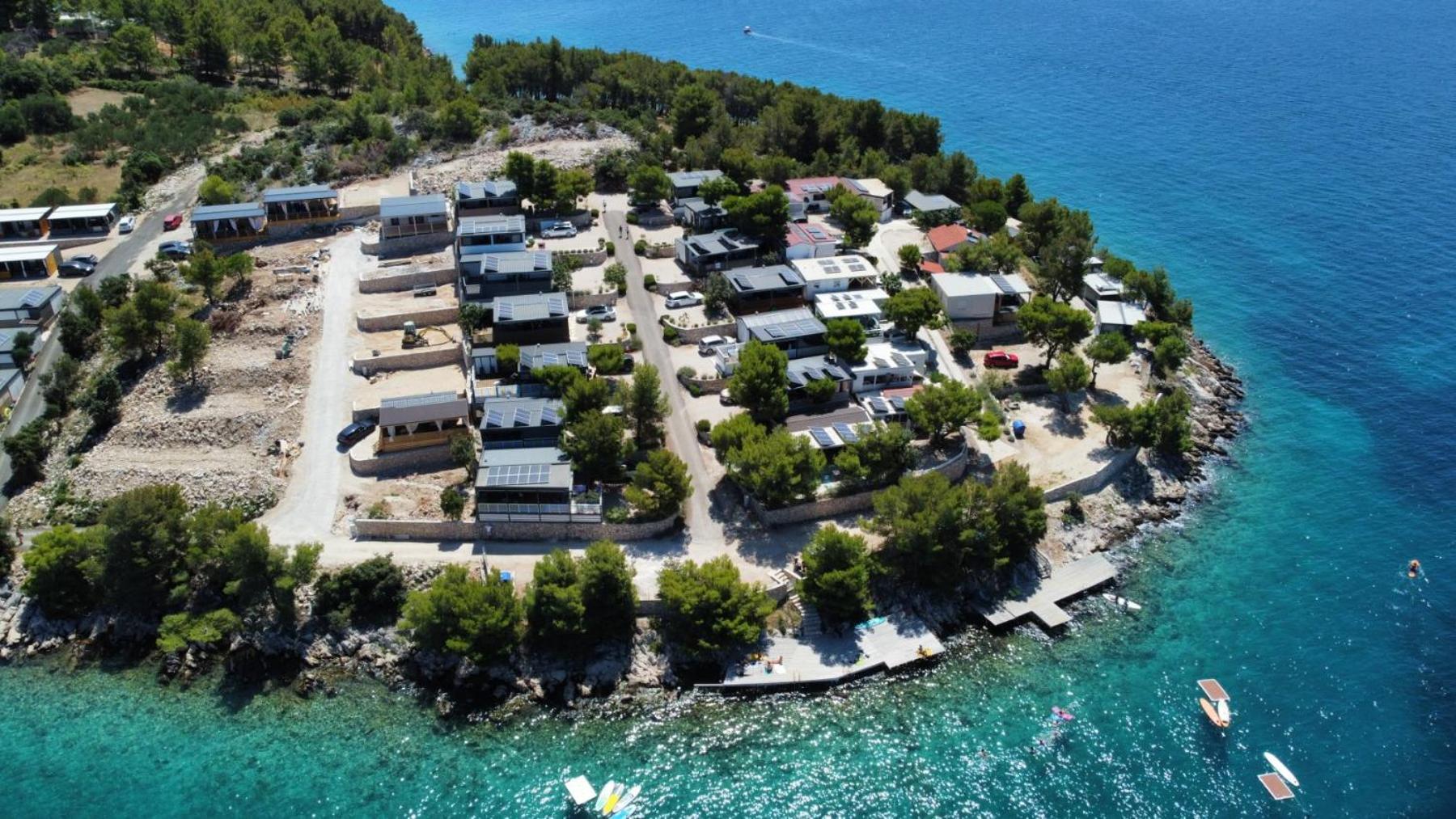 Hipo Camp Mobil Home Arta Pakoštane Zewnętrze zdjęcie